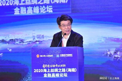2020海上絲綢之路海南金融高峰論壇在?？谂e行，探討經濟貿易新機遇